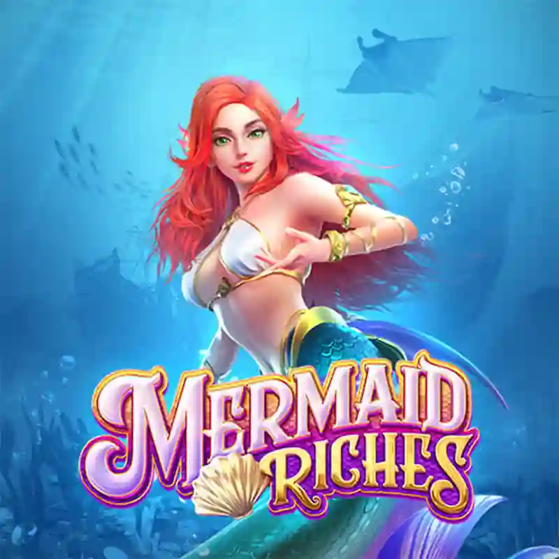 Interfaz del juego de casino Mermaid Riches en monkey77
